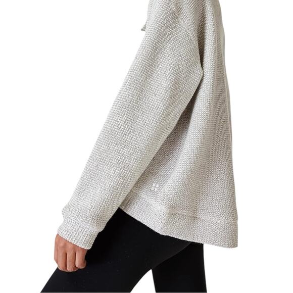 Sweaty Betty Cream Cowl Neck Sweater - Picture 2 of 11